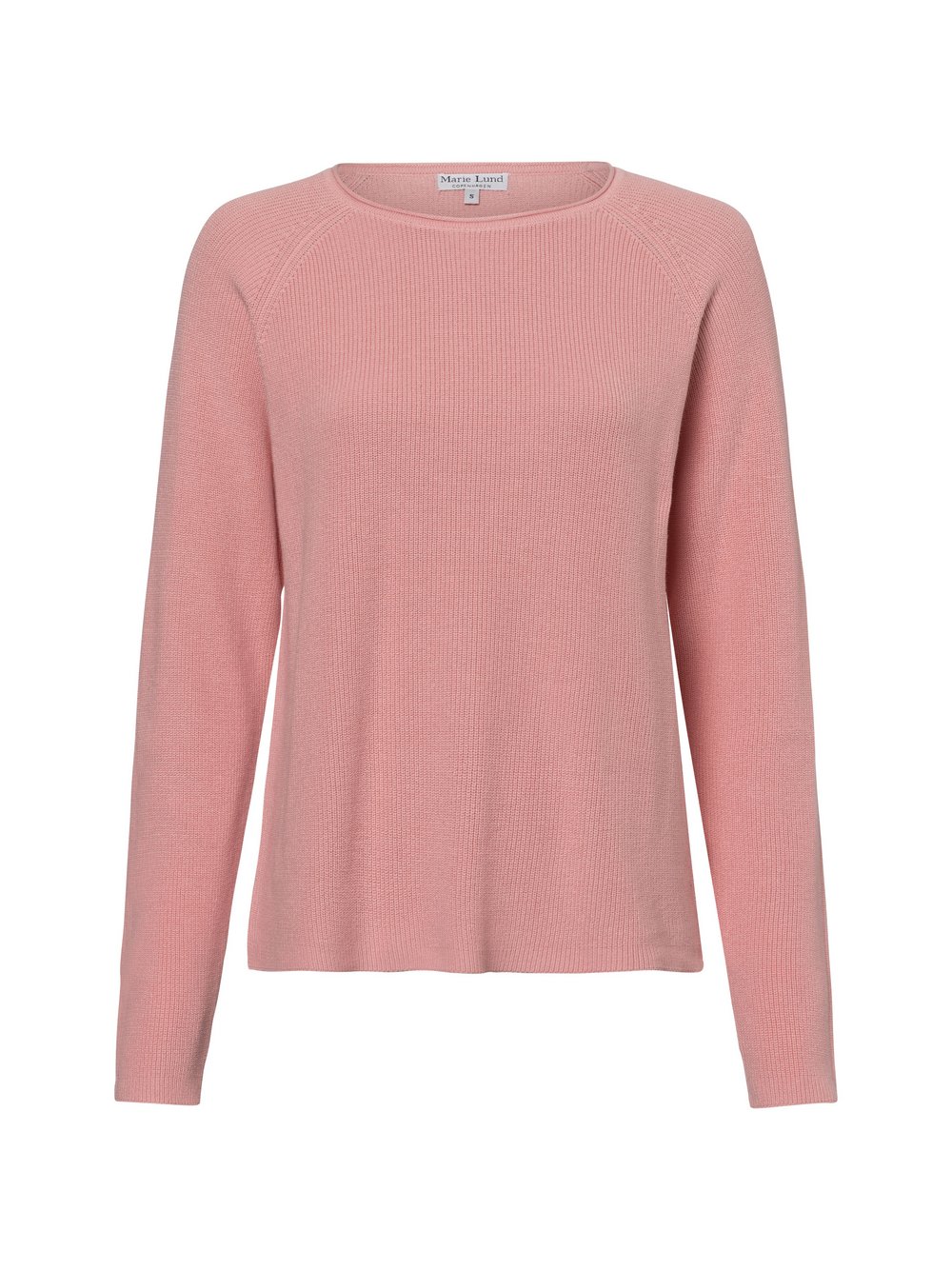 Marie Lund Strickpullover Damen Baumwolle rosa, L