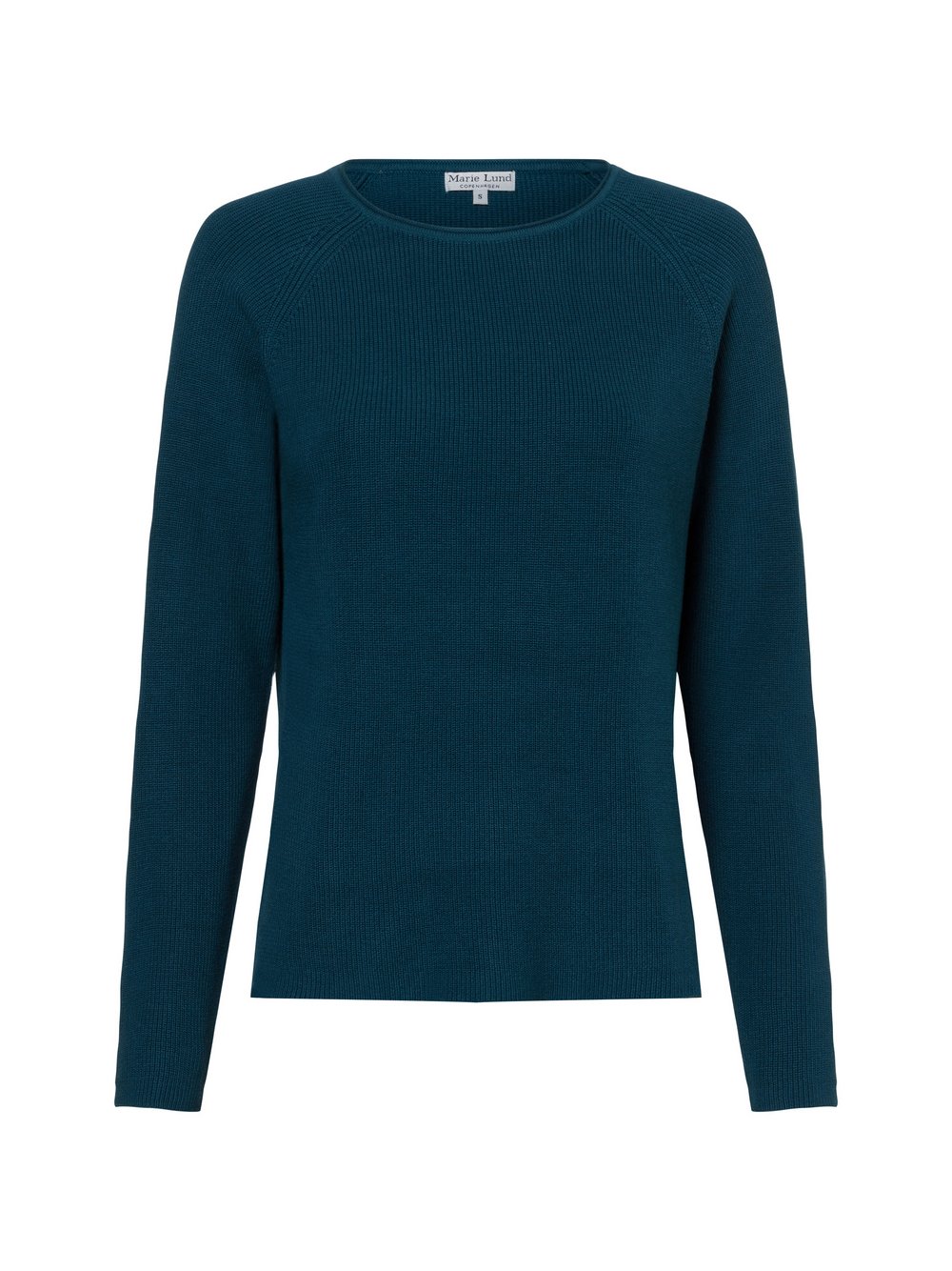 Marie Lund Strickpullover Damen Baumwolle blau, XL