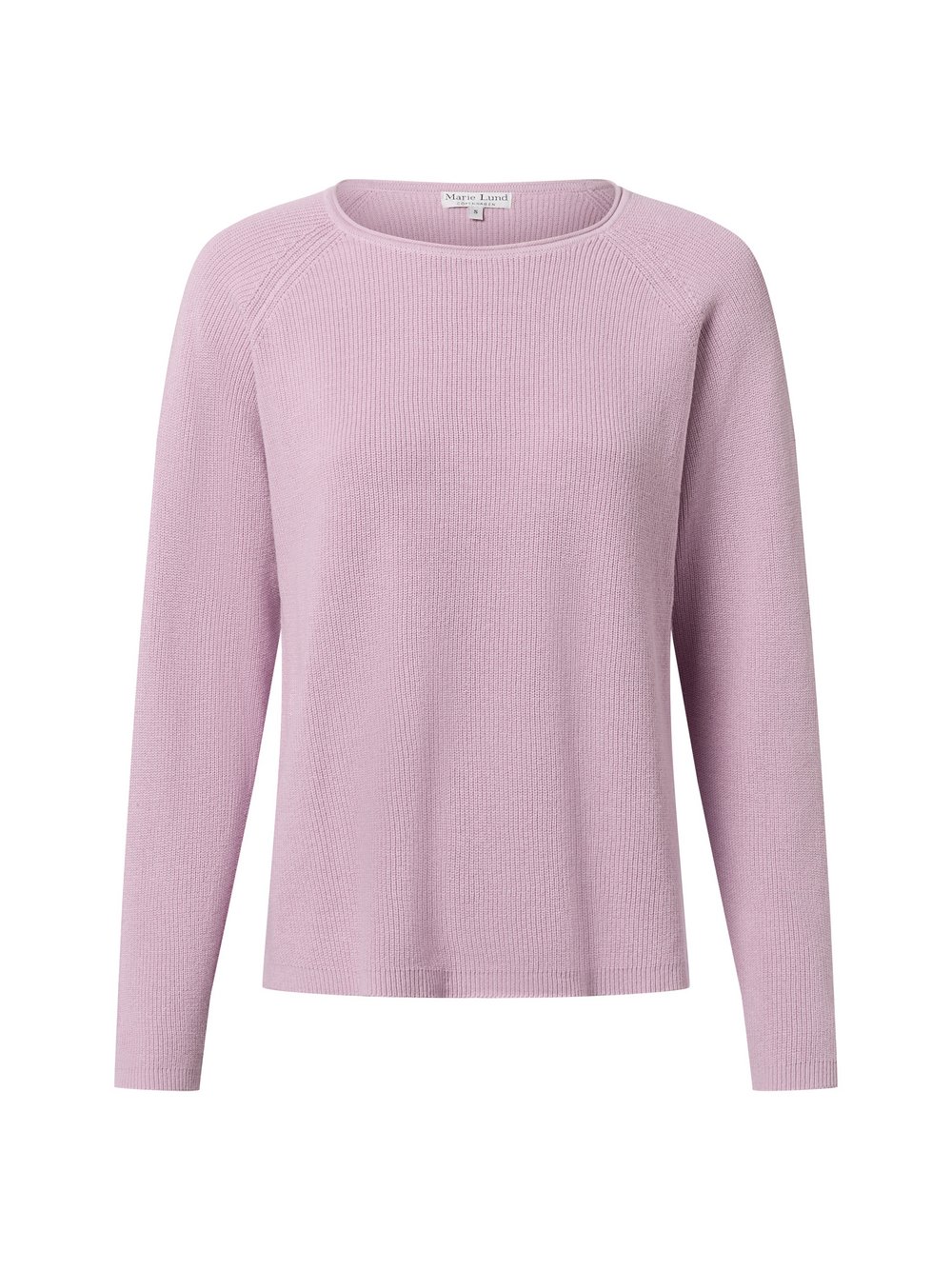 Marie Lund Strickpullover Damen Baumwolle lila, S