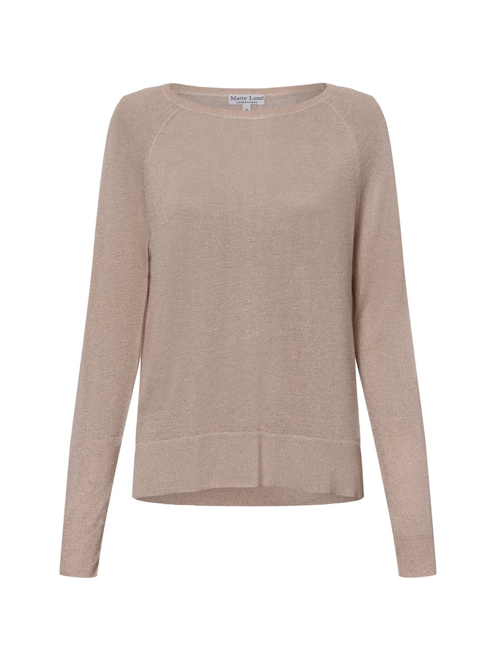 Marie Lund Pullover Damen Viskose beige, M