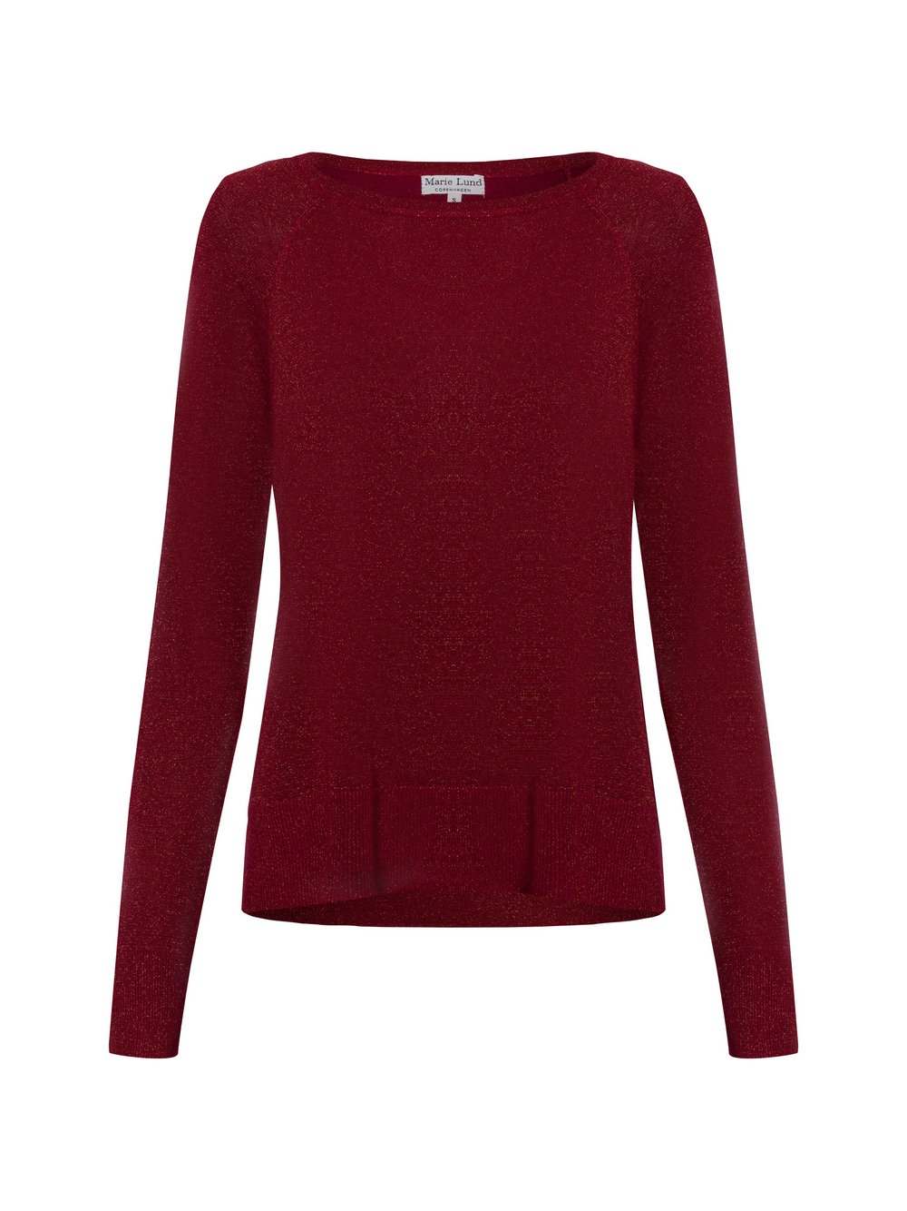 Marie Lund Pullover Damen Viskose rot, XXL