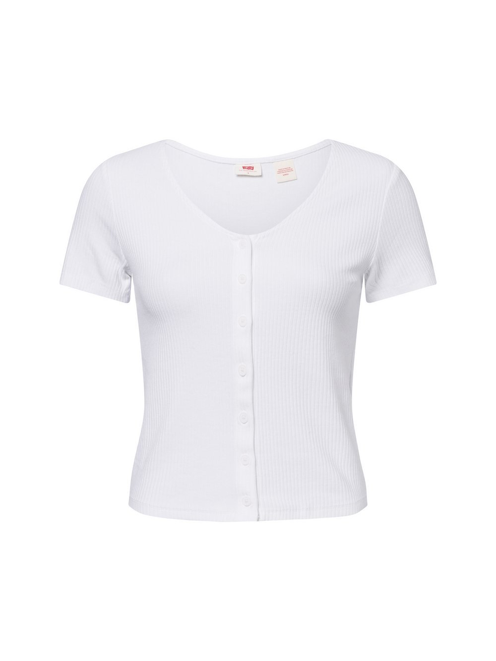 Levi's T-Shirt Damen Baumwolle weiß, L