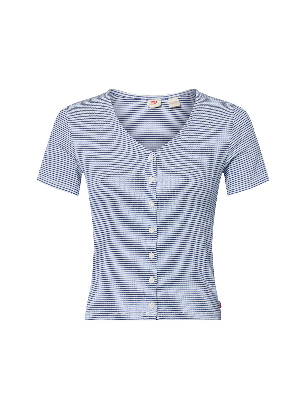 Levi's T-Shirt Damen Baumwolle mehrfarbig gestreift, L