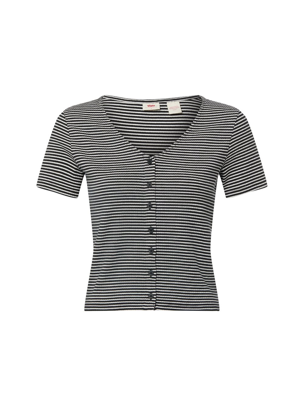 Thumbnail - Levi's T-Shirt Damen Baumwolle mehrfarbig gestreift, L