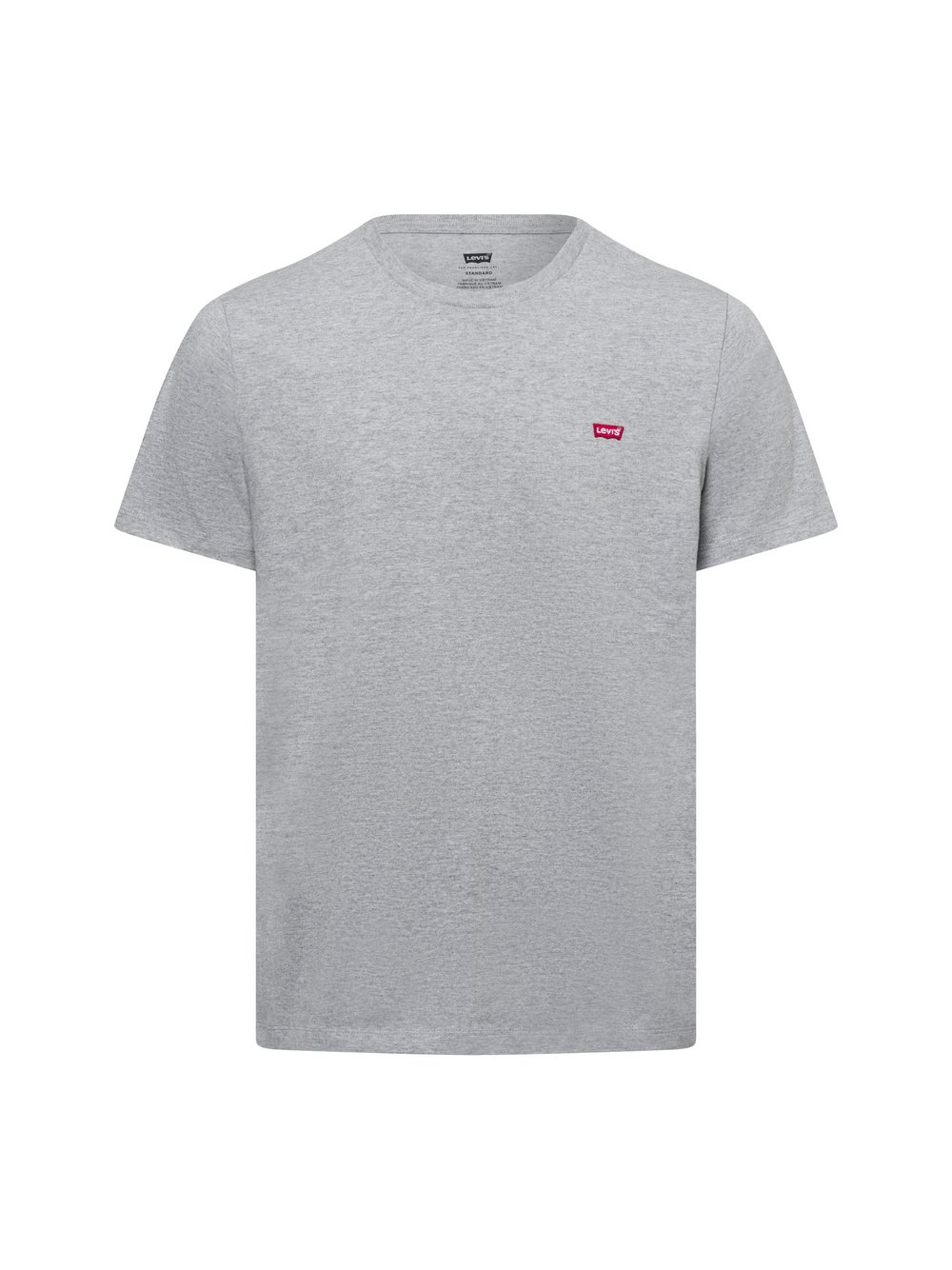 Levi's T-Shirt Herren Baumwolle grau meliert, S