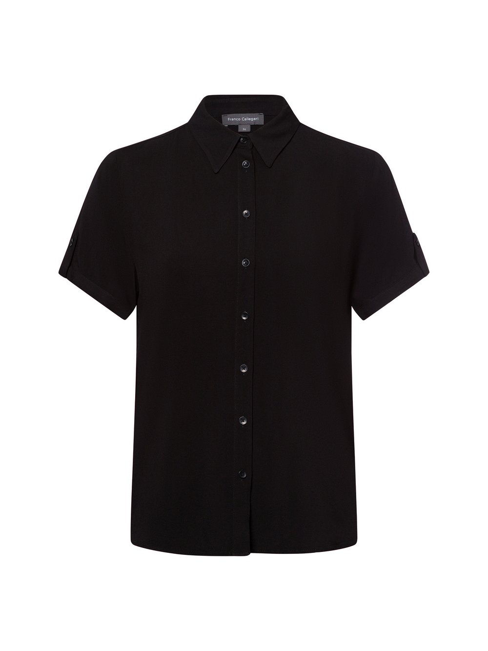 Franco Callegari Bluse Damen Viskose schwarz, 34