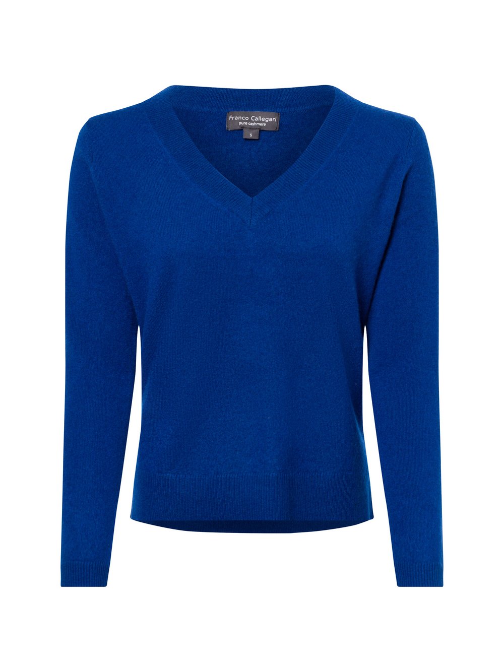 Franco Callegari Strickpullover Damen Cashmere blau, S