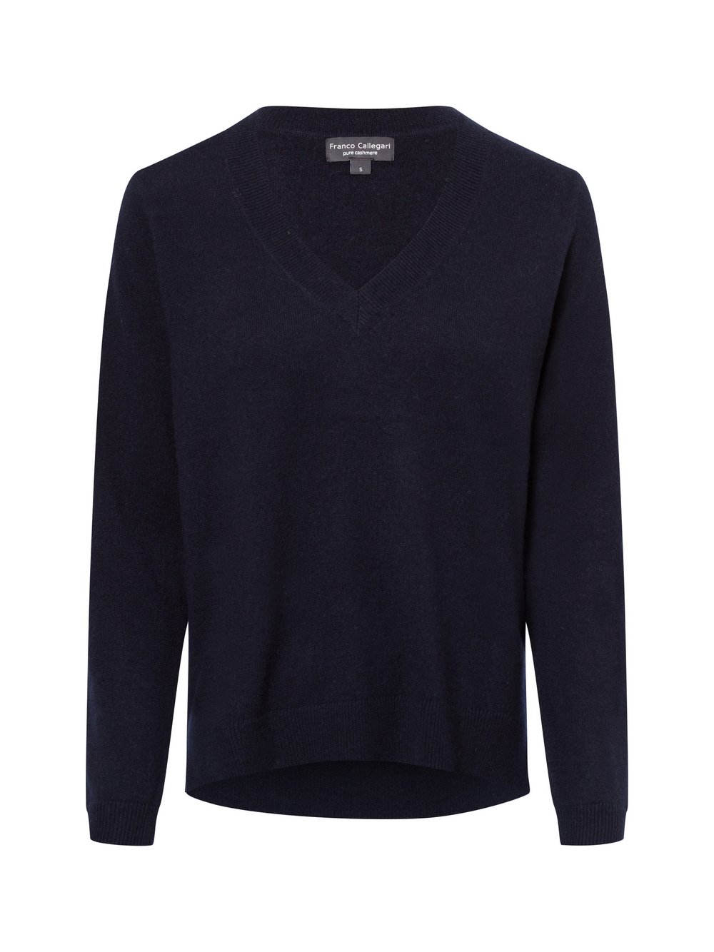 Franco Callegari Strickpullover Damen Cashmere blau, M