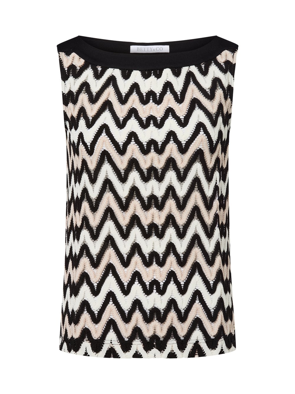 Betty & Co Top Damen mehrfarbig gemustert, XL