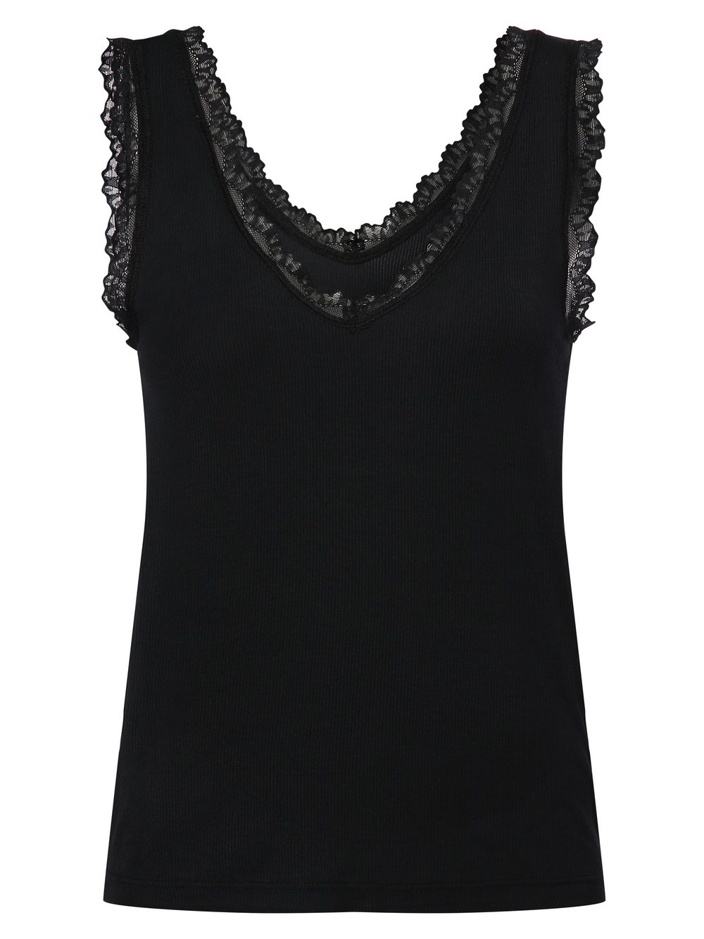 Nümph Top Damen Jersey schwarz, S