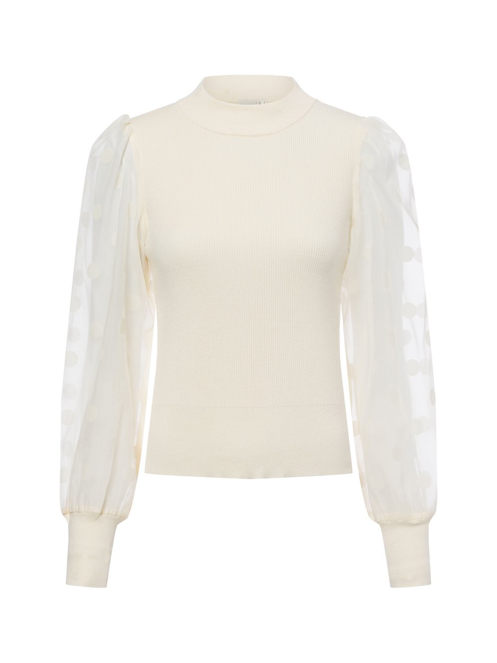 Y.A.S Strickpullover -YASDOTME Damen Viskose beige, L