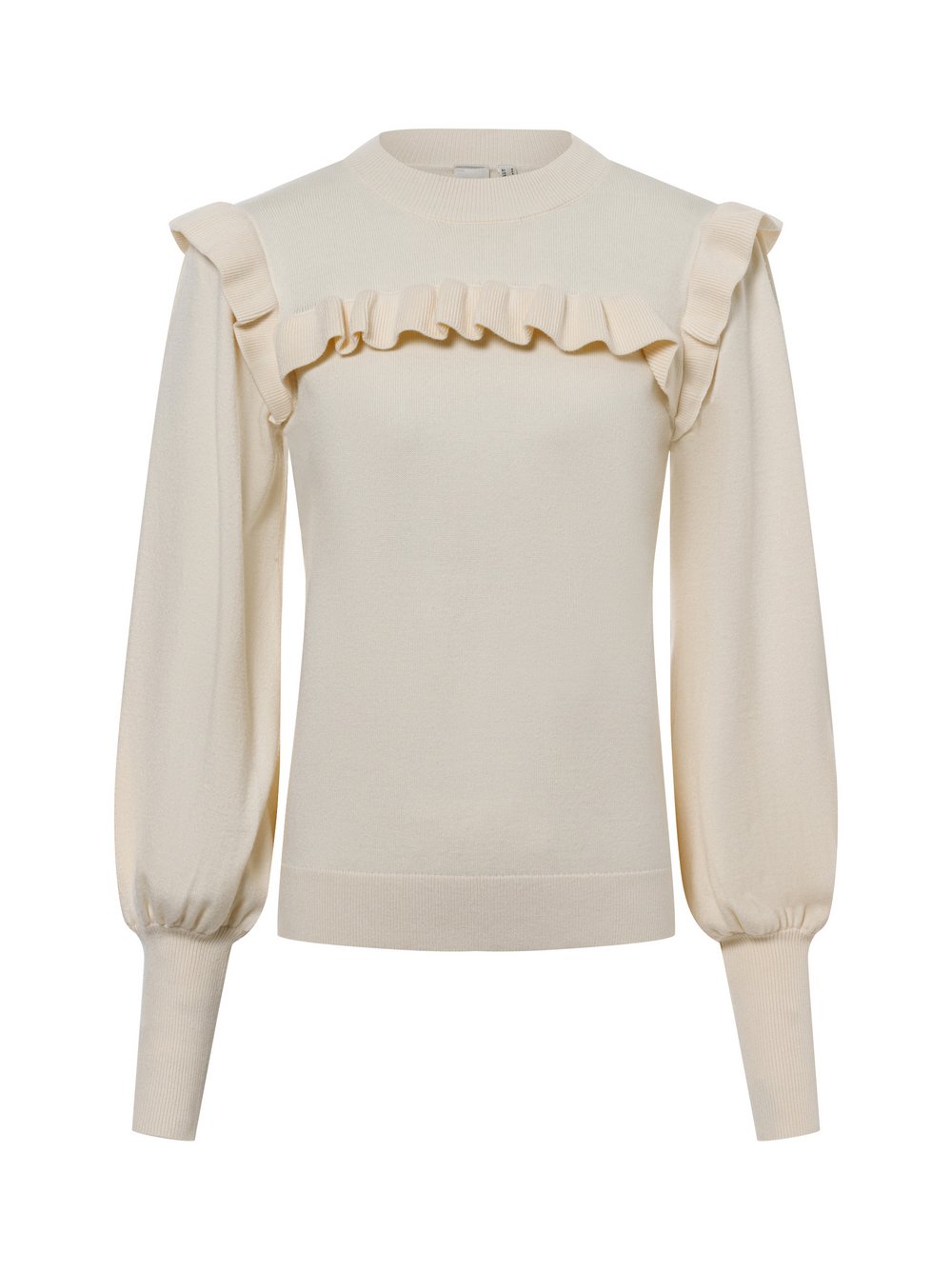 Y.A.S Strickpullover Damen Viskose beige, XS