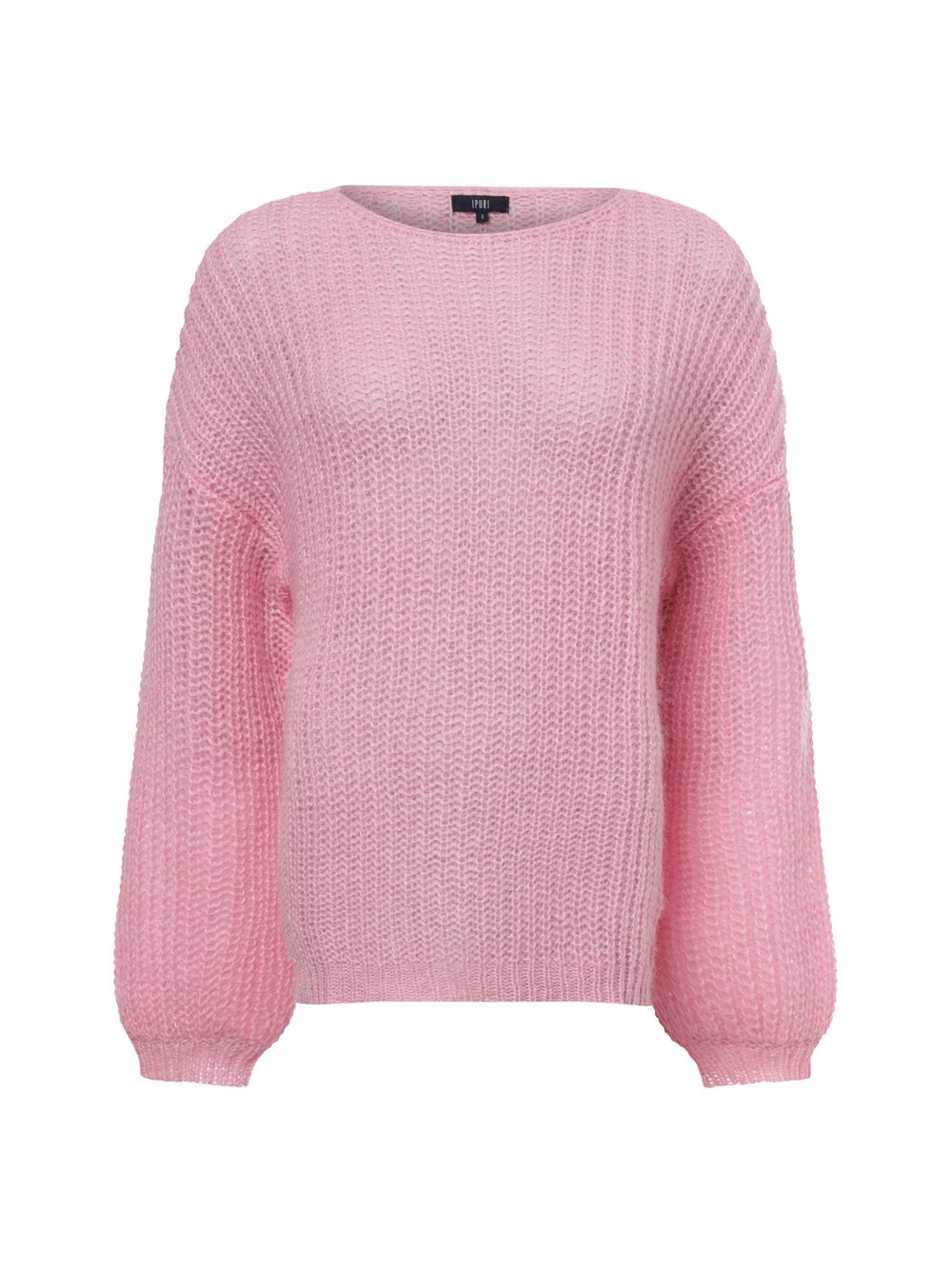 IPURI Pullover mit Mohair-Anteil Damen Polyamid rosa, M