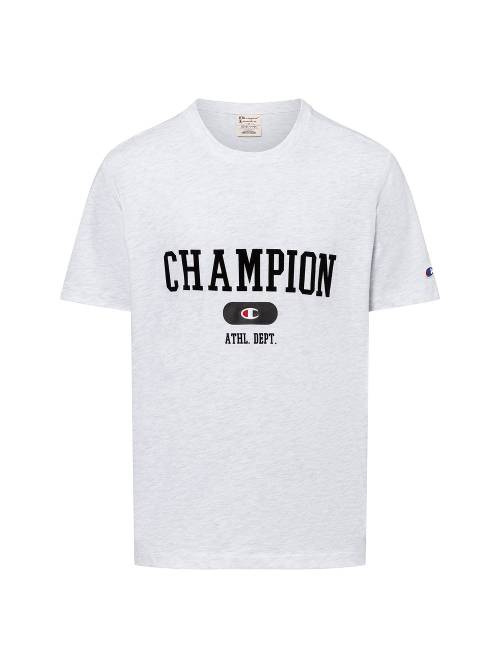 Champion T-Shirt Herren Baumwolle weiß meliert, XL