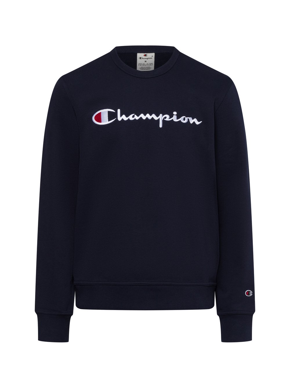 Champion Sweatshirt Herren Baumwolle blau bedruckt, XXL