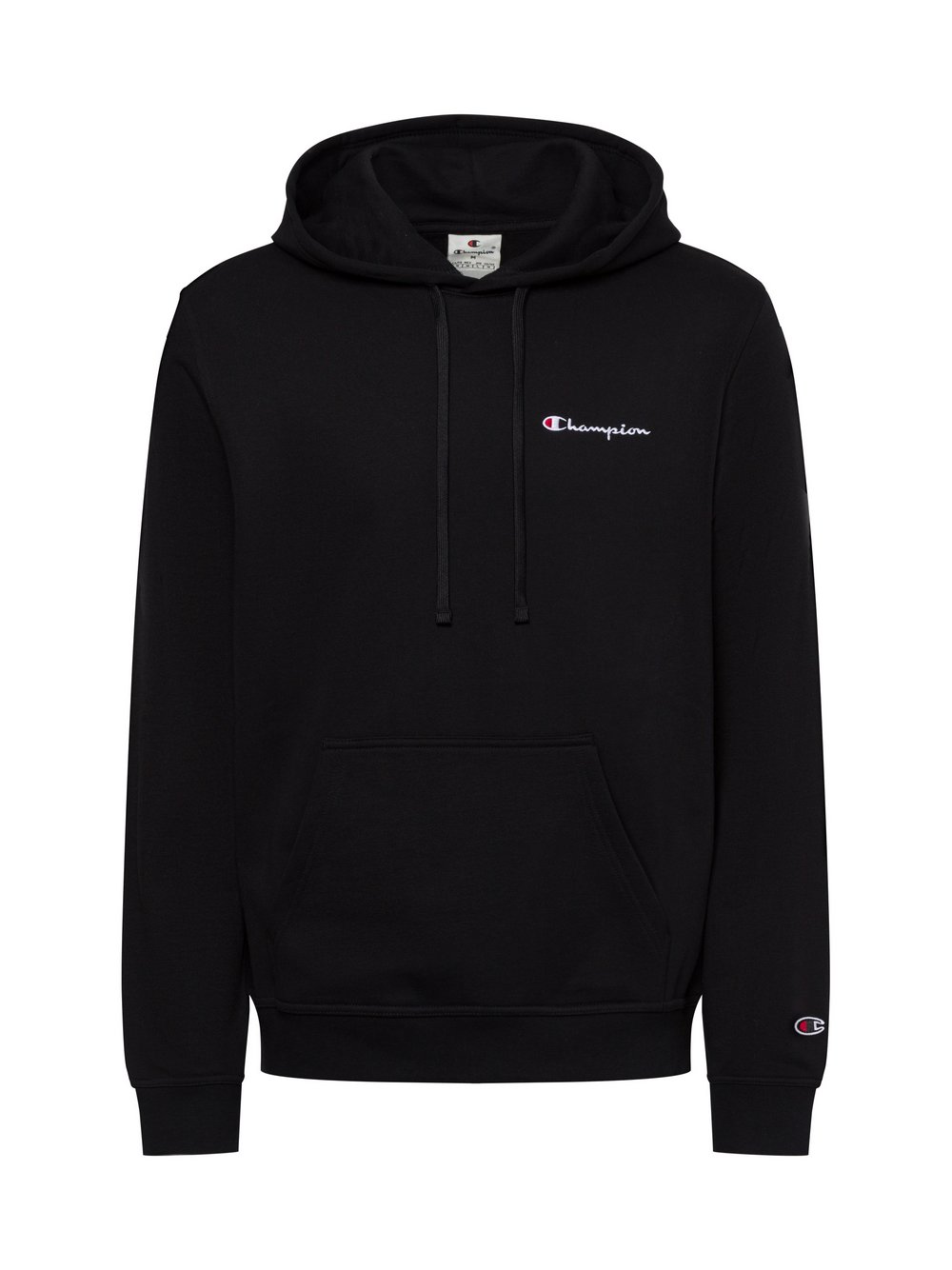 Champion Kapuzenpullover Herren Baumwolle schwarz gemustert, L