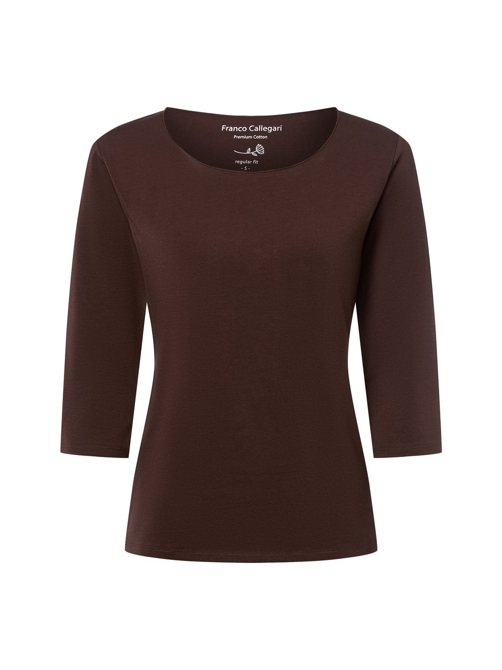 Franco Callegari Shirt Damen Baumwolle braun, XXL