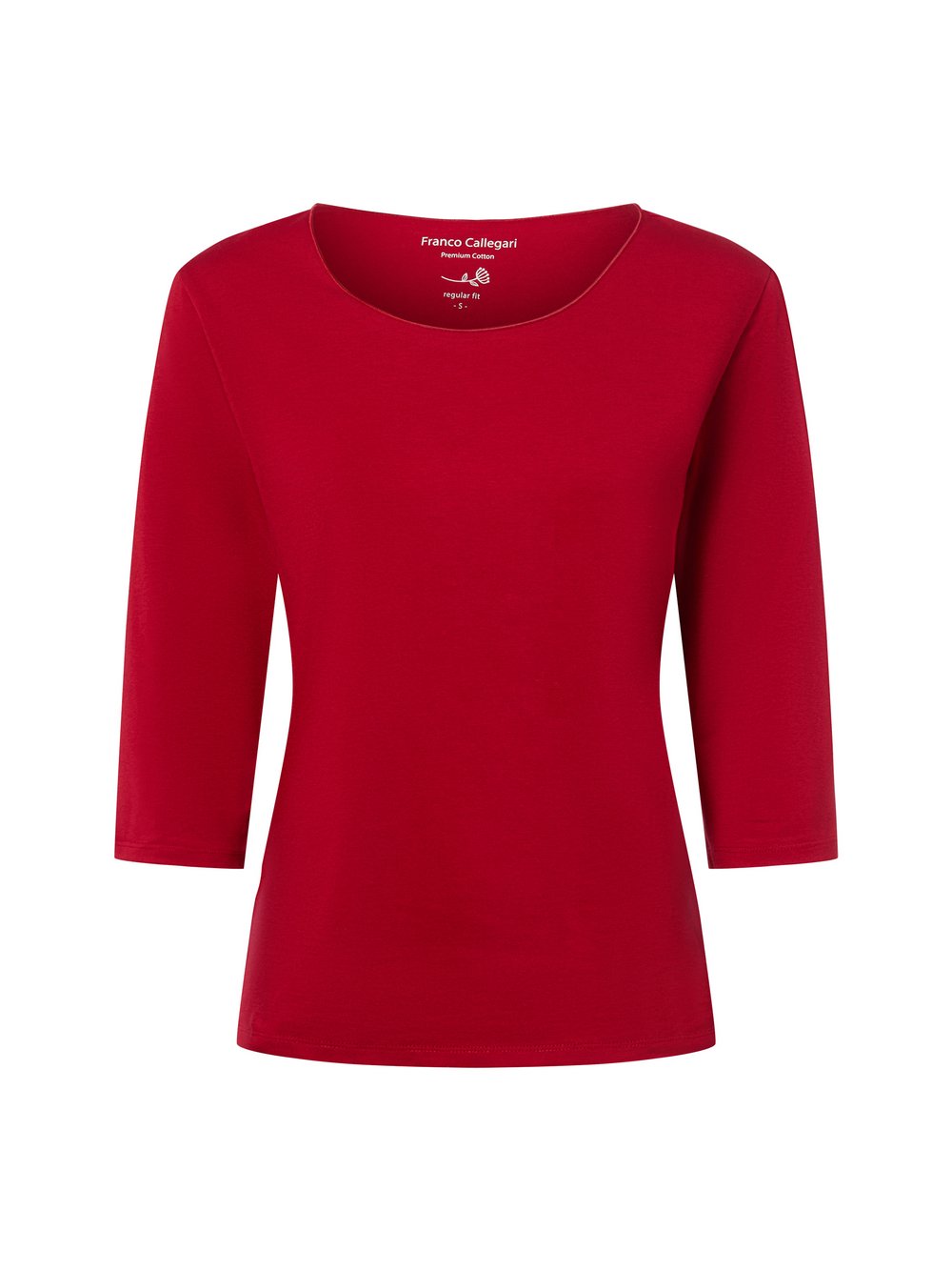 Franco Callegari Shirt Damen Baumwolle rot, M