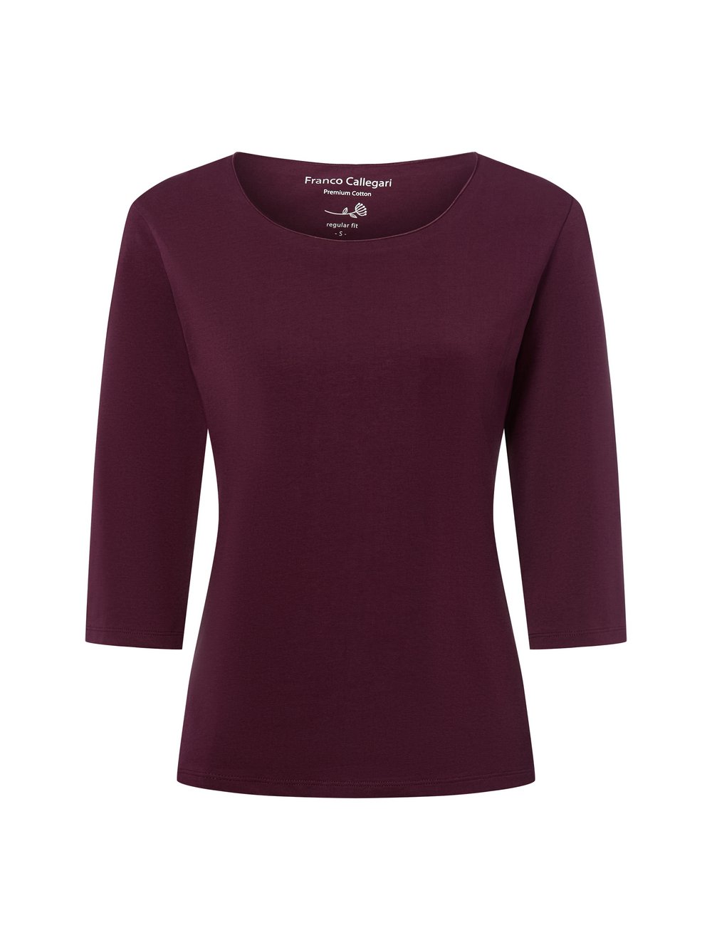 Franco Callegari Shirt Damen Baumwolle lila, M