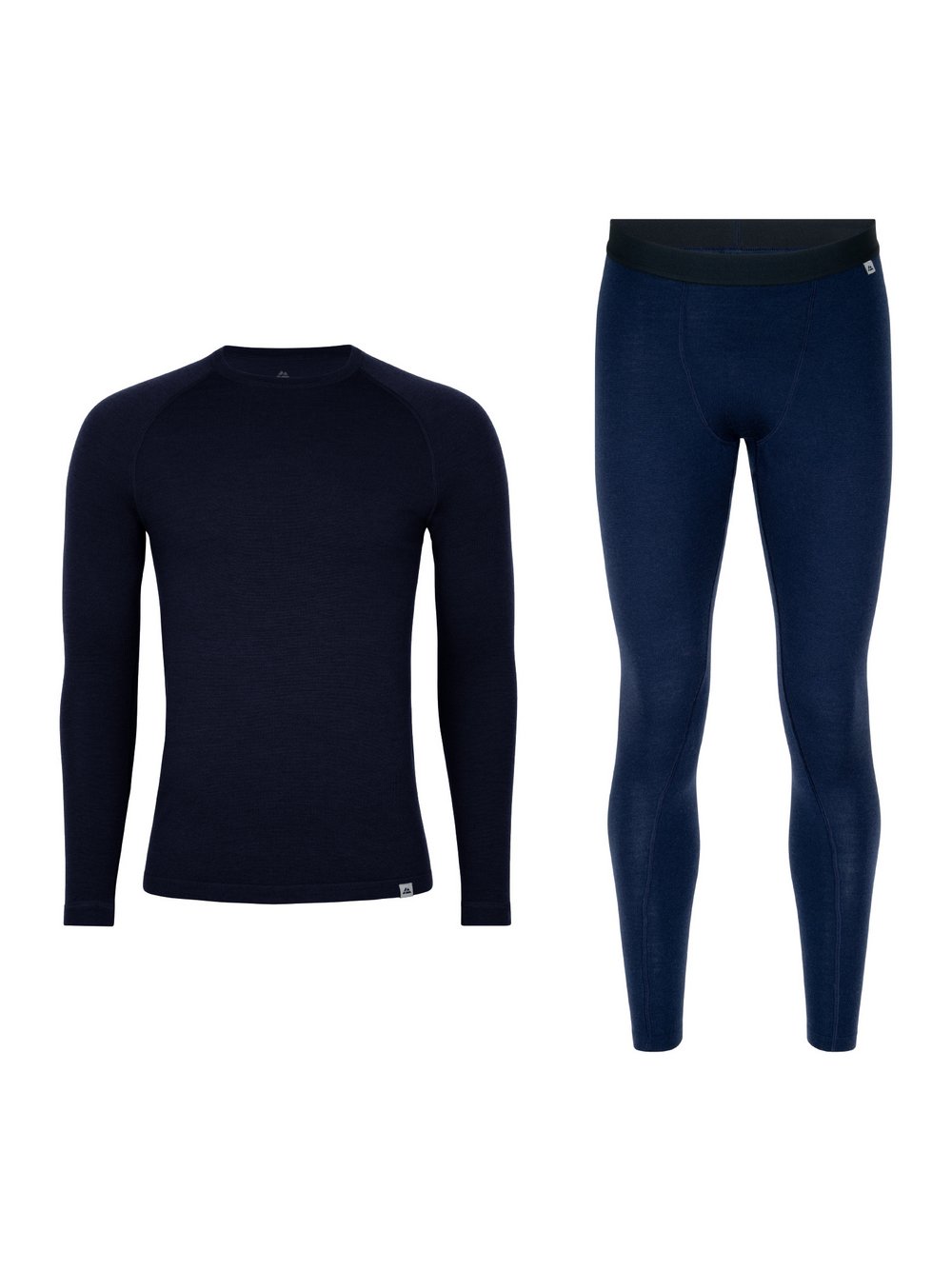 DANISH ENDURANCE Baselayer-Set Herren Wolle blau, XXL