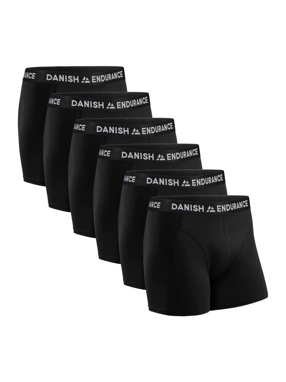 DANISH ENDURANCE Boxershorts Herren Baumwolle schwarz, XXL