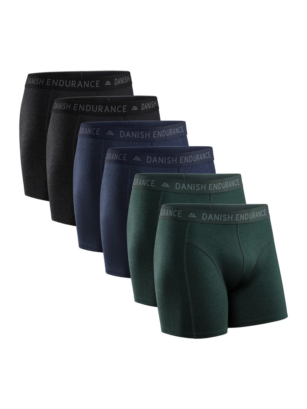 DANISH ENDURANCE Boxershorts Herren Baumwolle grün, L