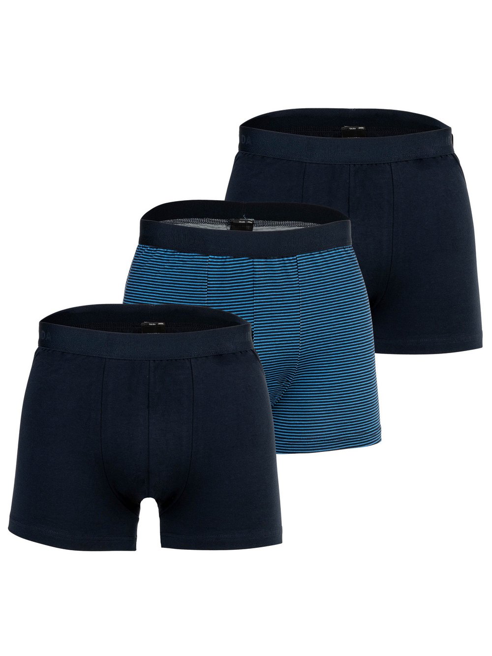 Calida Boxershort 3er Pack Herren Baumwolle mehrfarbig, 50