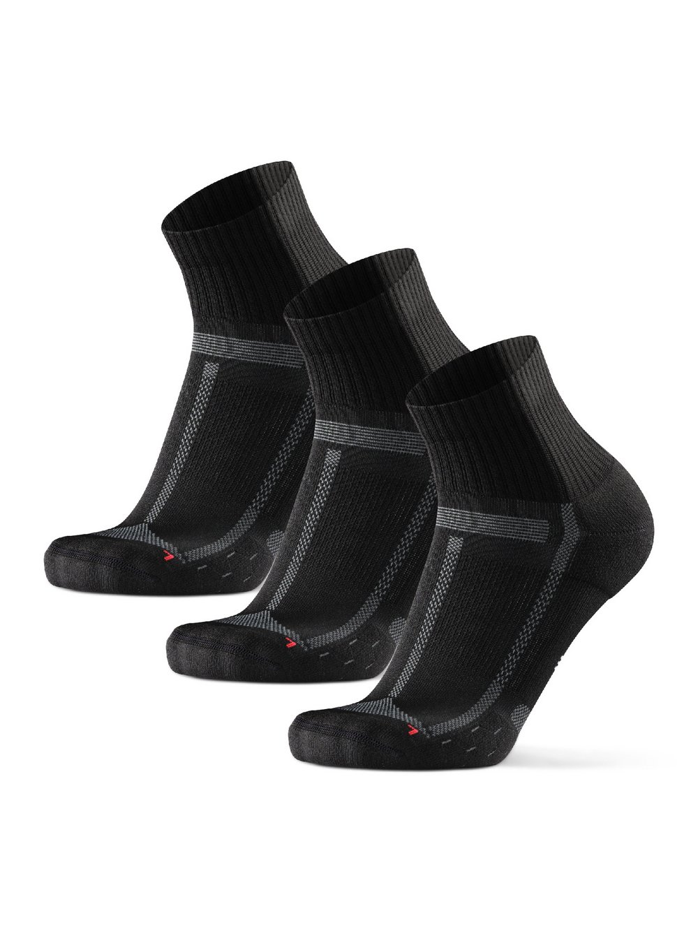 DANISH ENDURANCE Socken Damen schwarz, 35-38