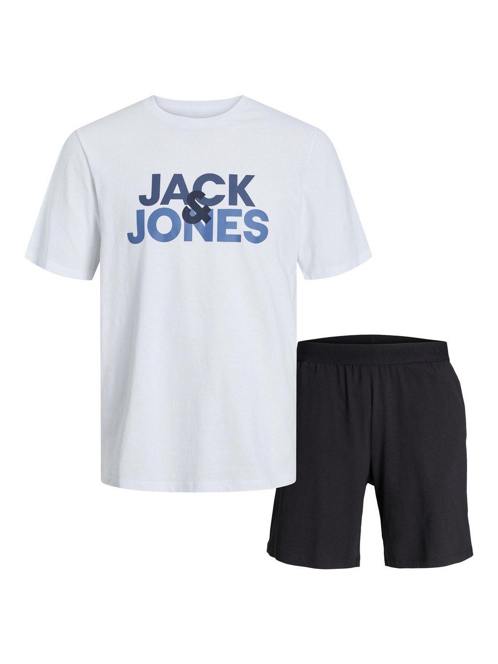 Jack & Jones Junior Schlafanzug Jungen Baumwolle mehrfarbig bedruckt, 176