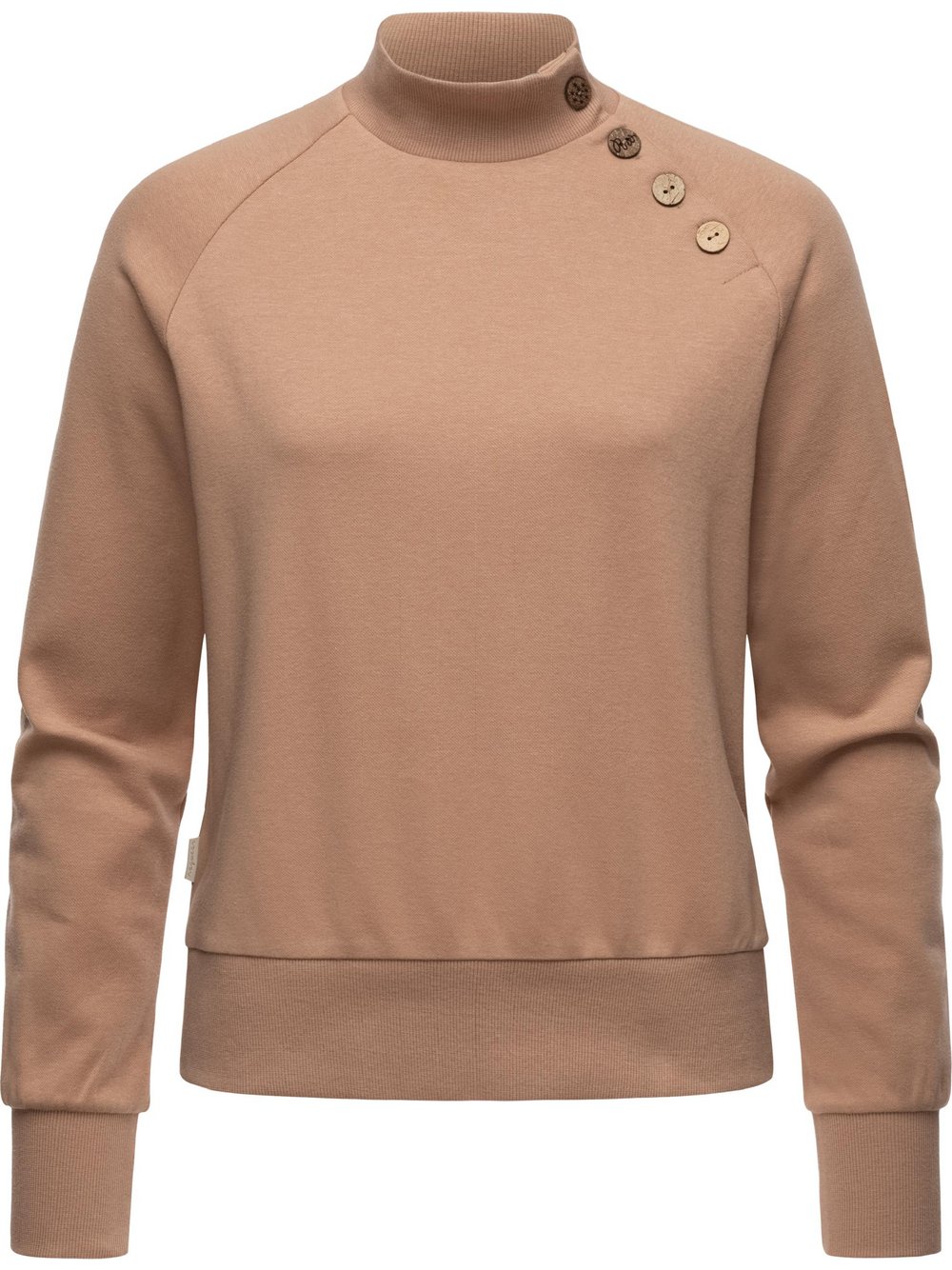 Ragwear Sweatshirt Damen Baumwolle beige, XXXXL