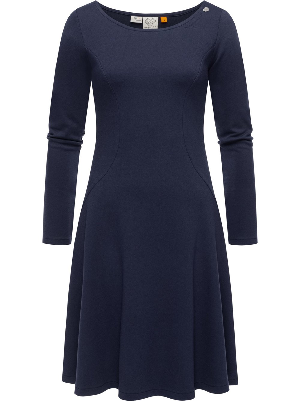 Ragwear A-Linien-Kleid Damen Baumwolle blau, L