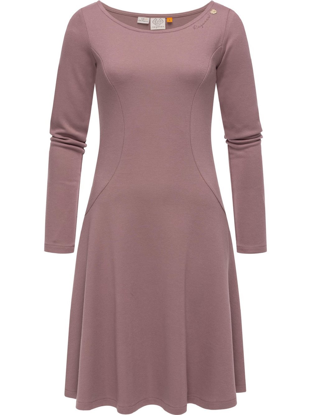 Ragwear A-Linien-Kleid Damen Baumwolle lila, L