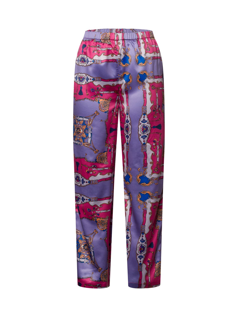 Marie Lund Pyjamahose Damen mehrfarbig gemustert, M