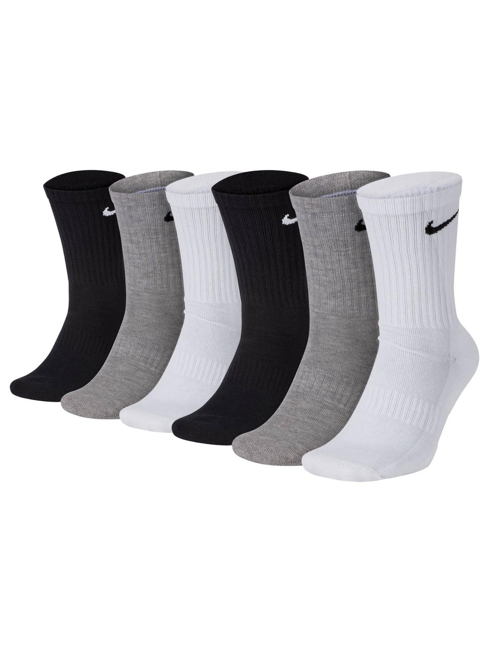 Nike Socken 6er Pack Damen Baumwolle mehrfarbig, 42-46