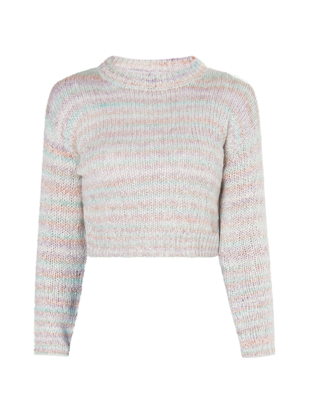 MyMo Strickpullover Damen mehrfarbig gemustert, M