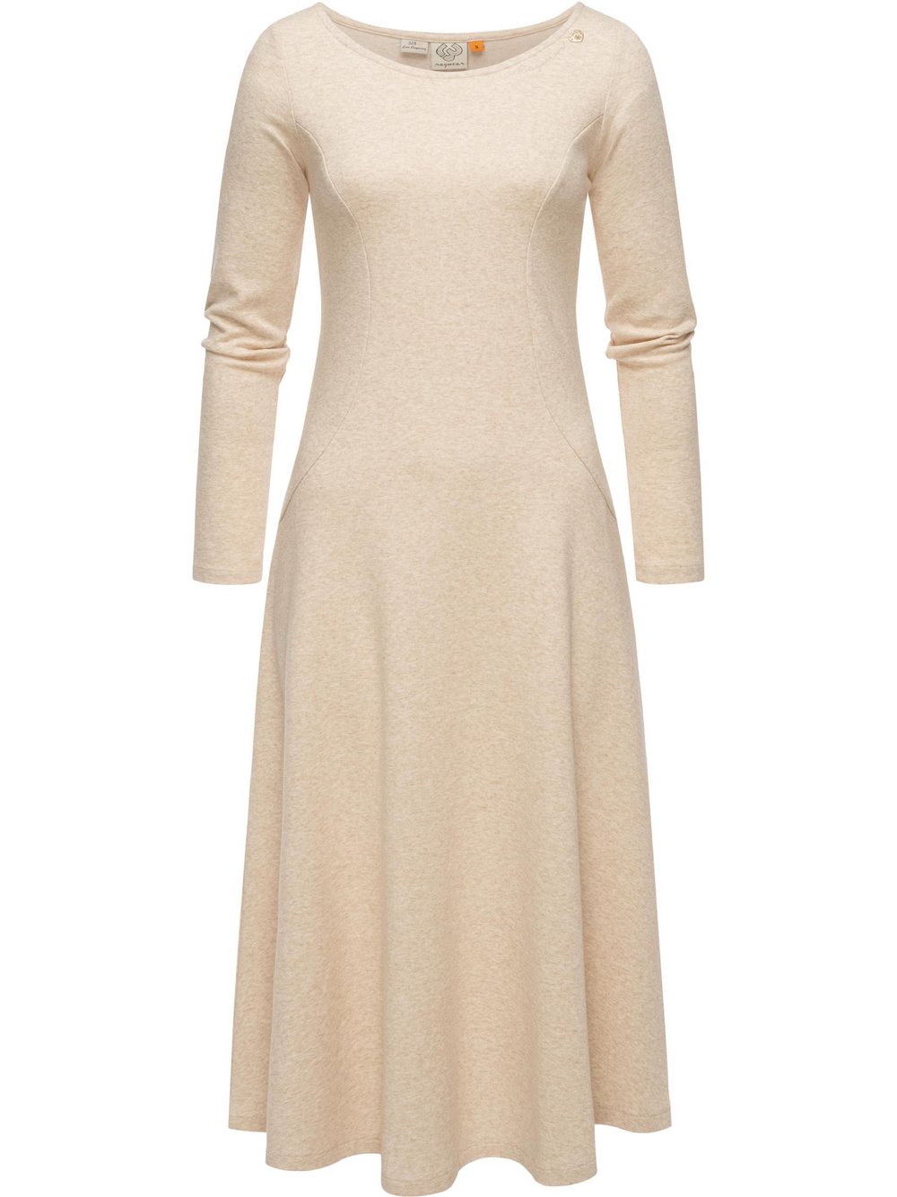 Ragwear A-Linien-Kleid Damen Baumwolle beige, XXL