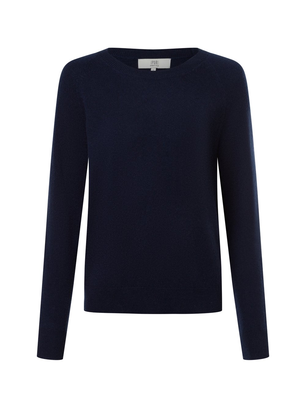 Ipuri Essentials Pure Cashmere Strickpullover Damen blau, XS