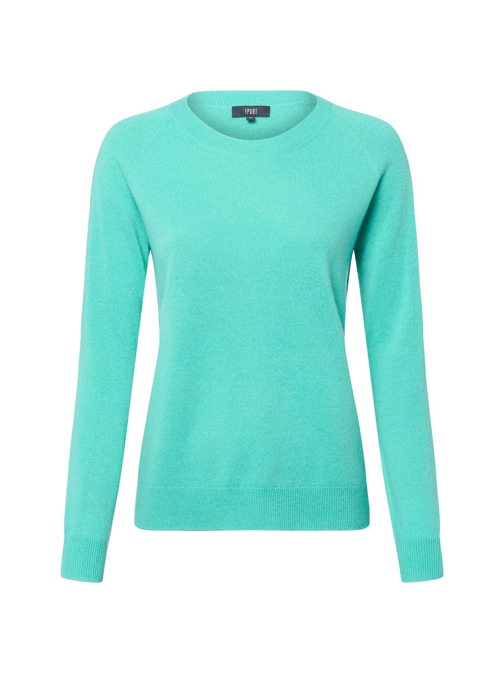 IPURI Pure Cashmere Strickpullover Damen grün, S