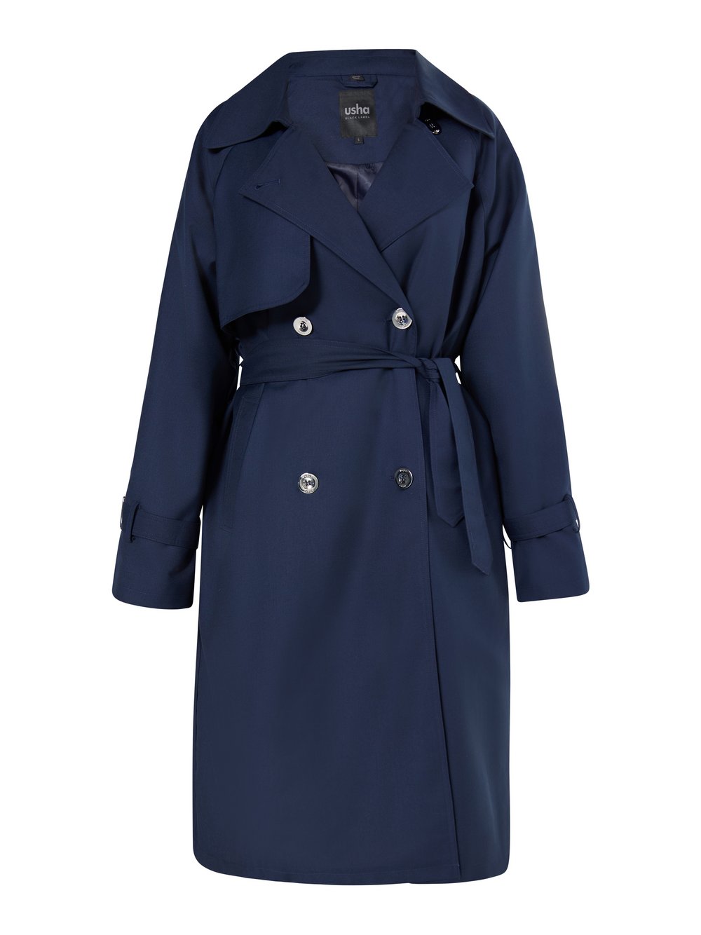 Usha Trenchcoat Damen blau, XL