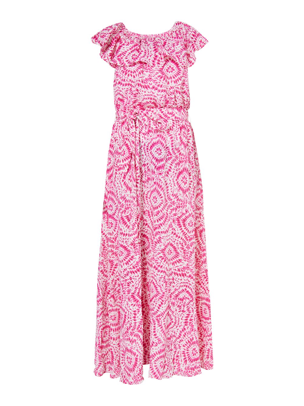 IZIA Maxikleid mit Print Damen rosa gemustert, XXL