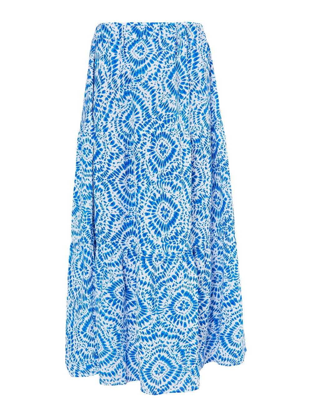 IZIA Maxirock mit Print Damen blau, S