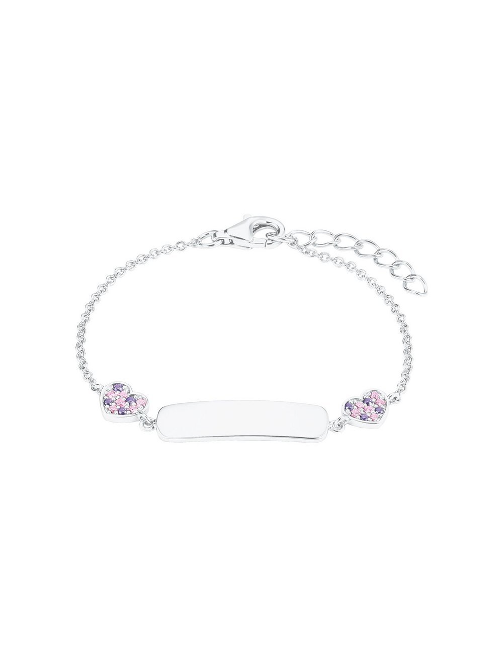 Prinzessin Lillifee Identarmband Mädchen Sterlingsilber lila, 14