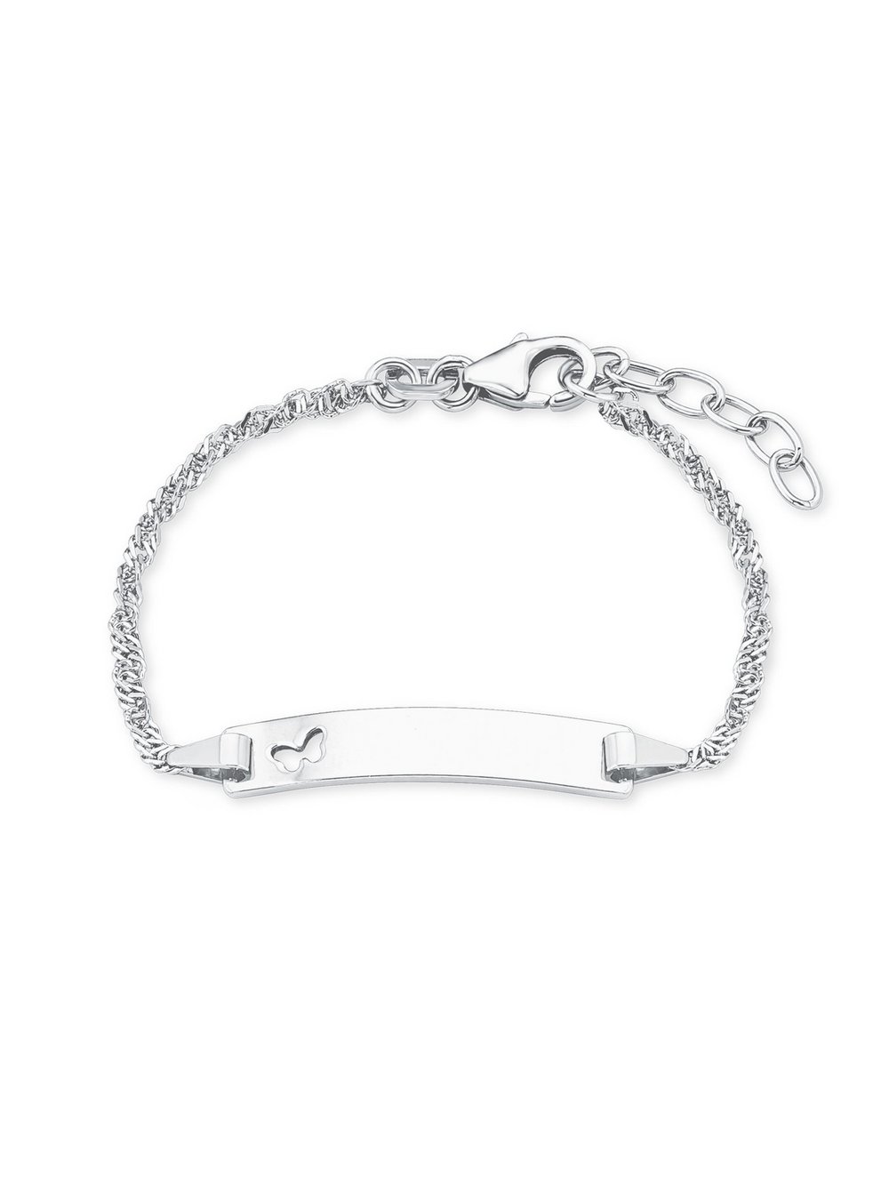 Prinzessin Lillifee Identarmband Mädchen Sterlingsilber silber, 14