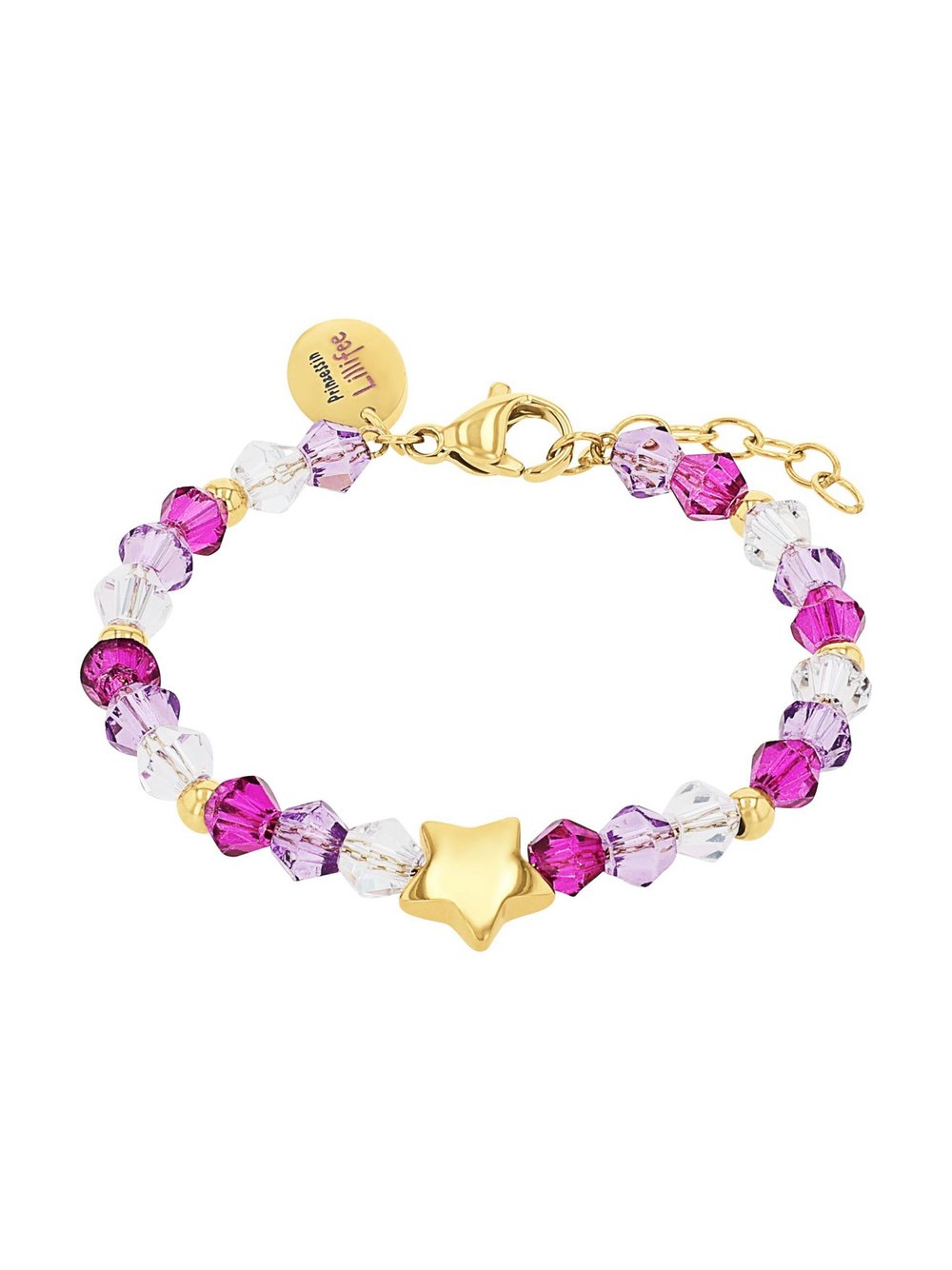 Prinzessin Lillifee Armband Mädchen Edelstahl gold, 14