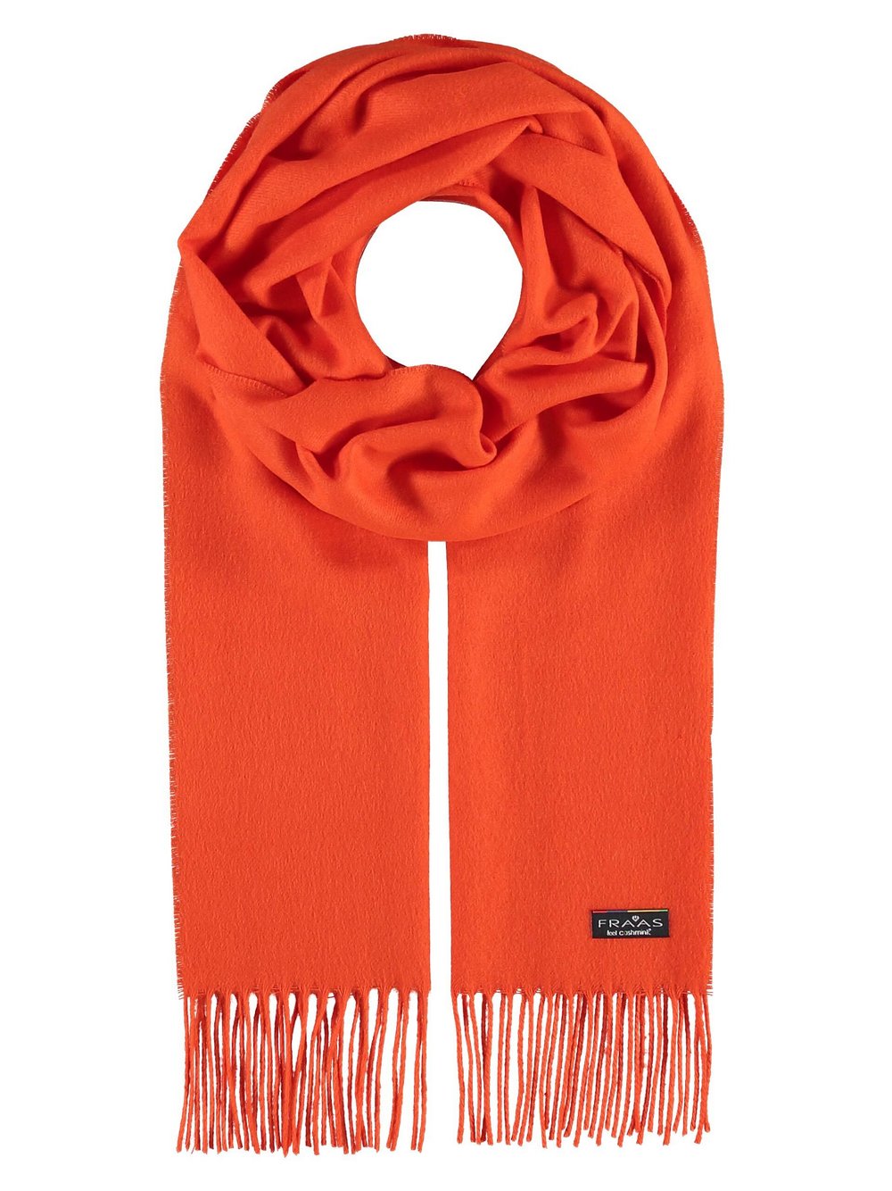 Fraas Schal Damen orange, ONE SIZE