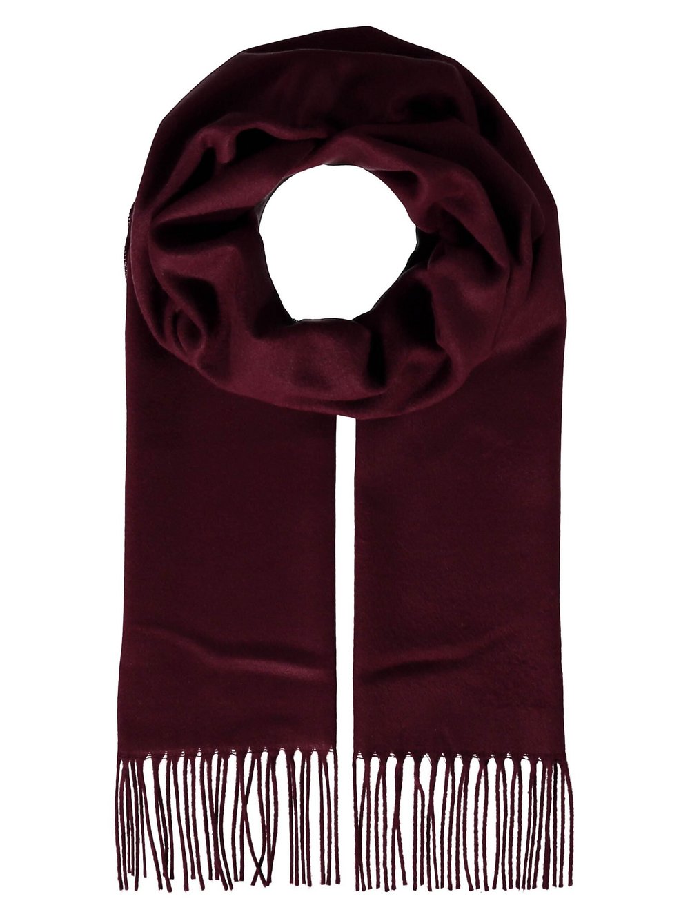 Fraas Schal Herren rot, ONE SIZE