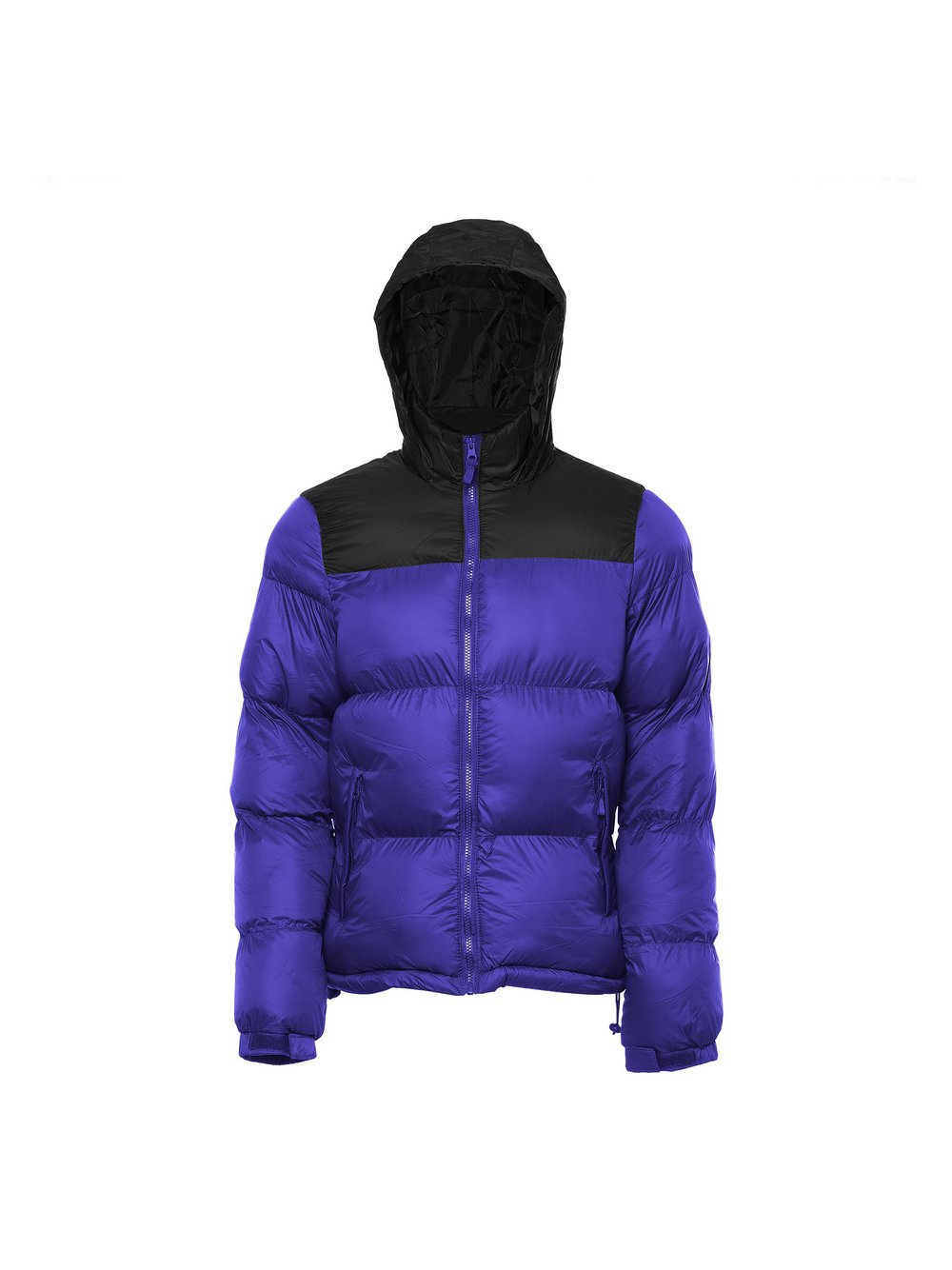 Mo Wattierte Steppjacke Herren lila, XXL