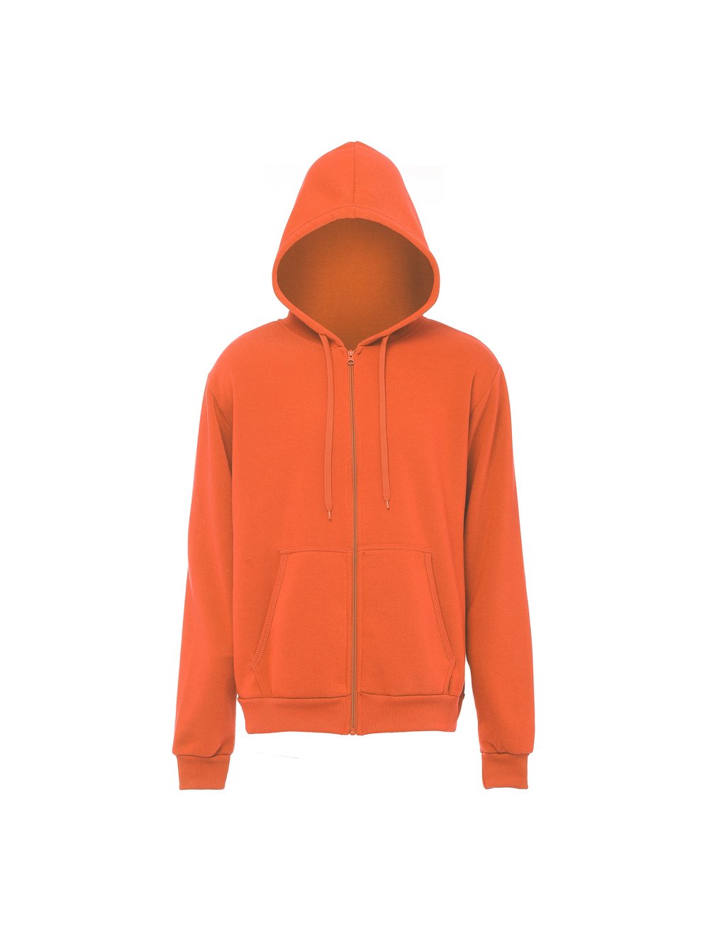 Mo Kapuzenjacke Herren orange, XL