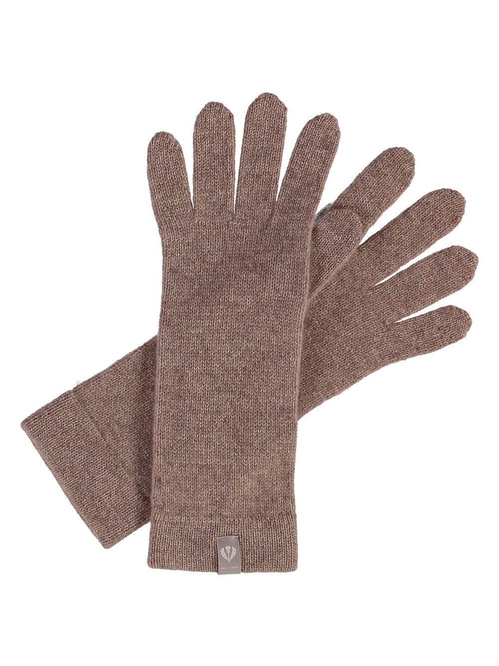 Fraas Handschuhe Damen Cashmere braun, ONE SIZE