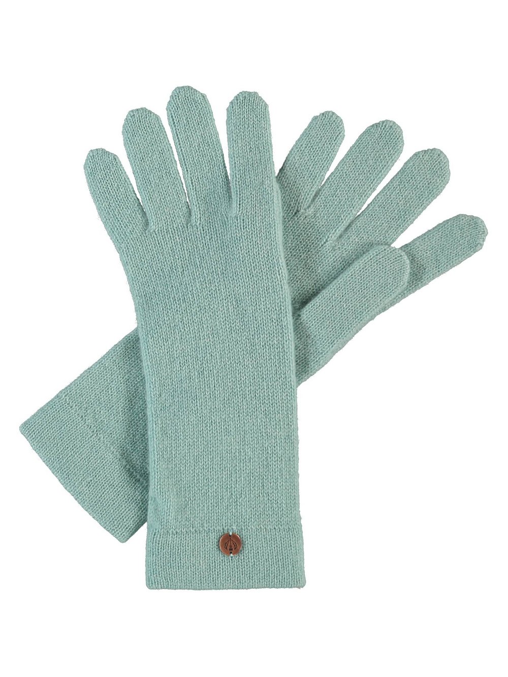 Fraas Handschuhe Damen Cashmere grün, ONE SIZE